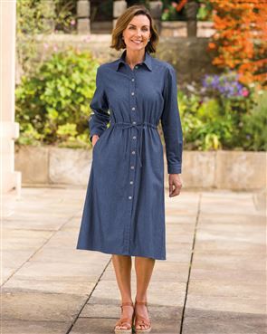 Long sleeve dresses for older sale ladies